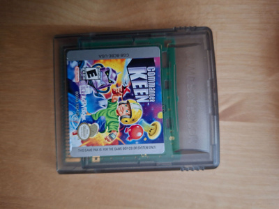 Game boy Color Commander Keen
