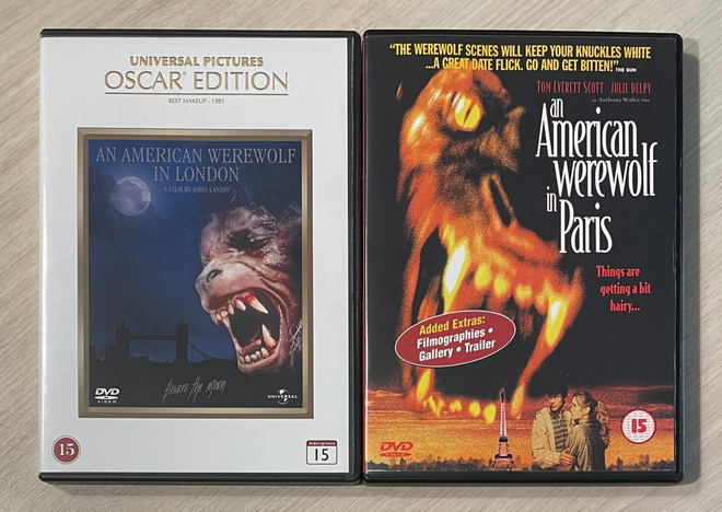 Ihmissusi Lontoossa & Ihmissusi Pariisissa (2DVD)