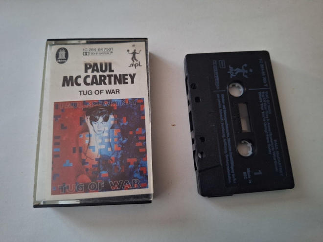 PAUL MC CARTNEY - TUG OF WAR c-kasetti