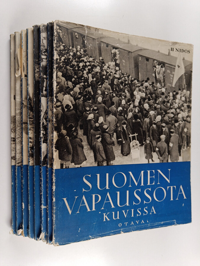 Suomen vapaussota kuvissa 2-9 (8 osaa)