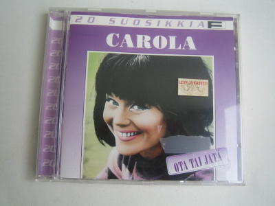 Carola - 20 suosikkia, Ota tai jätä (CD)