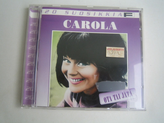 Carola - 20 suosikkia, Ota tai jätä (CD)