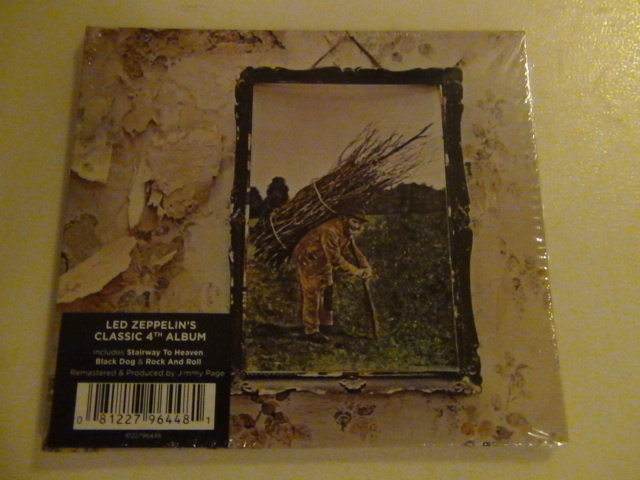 Led Zeppelin IV cd remastered digipak muoveissa
