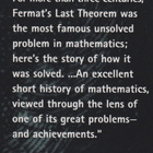 Amir D. Aczel: Fermant's last theorem - pikkukuva 2