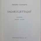 Frederic Goldsmith: Salakuljettajat, Kustannustalo 1957. - pikkukuva 4