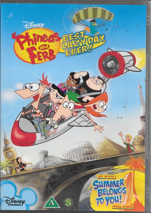 Phineas and Ferb - Best Lazy Day Ever! (kansipaperi)