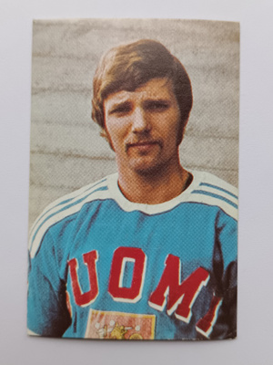 1972 Jenkki Mm-jääkiekko #19 Jorma Valtonen