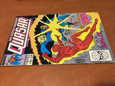 MARVEL QUASAR 3/1989 HYVÄ