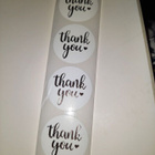 Thank you Punakulta tarra - pikkukuva 2