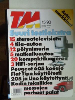 Tekniikan Maailma Nro 15/1990 (6.9)