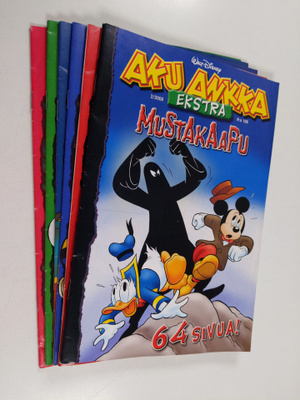 Aku Ankka Ekstra nrot 2, 5, 8, 11, 15-16/2008