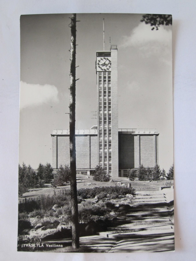 VANHA Postikortti Jyväskylä 1950-l Alkup.Mallikappale