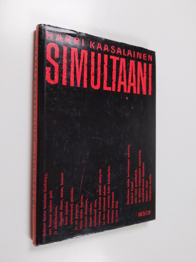Harri Kaasalainen : Simultaani : runoja