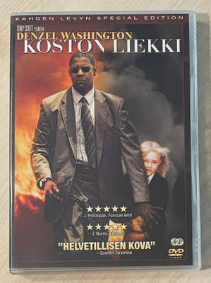Tony Scott: KOSTON LIEKKI (2004) Denzel Washington (2DVD)