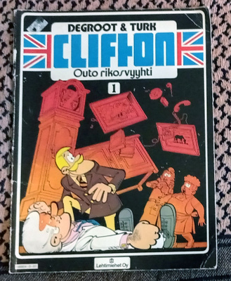 Clifton -albumi 1 - Outo Rikosvyyhti - Degroot & Turk