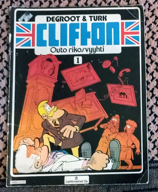 Clifton -albumi 1 - Outo Rikosvyyhti - Degroot & Turk