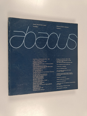 Abacus 3 : vuosikirja 1982 : yearbook 1982