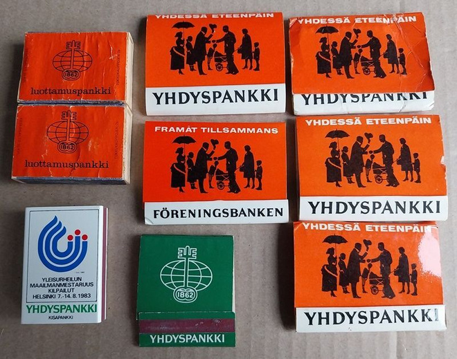 SYP Yhdyspankki mainostikkuja
