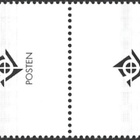 Ål 1996  Laulujuhlat 2,40 mk välilöpari logo ** LaPe 115 - pikkukuva 2