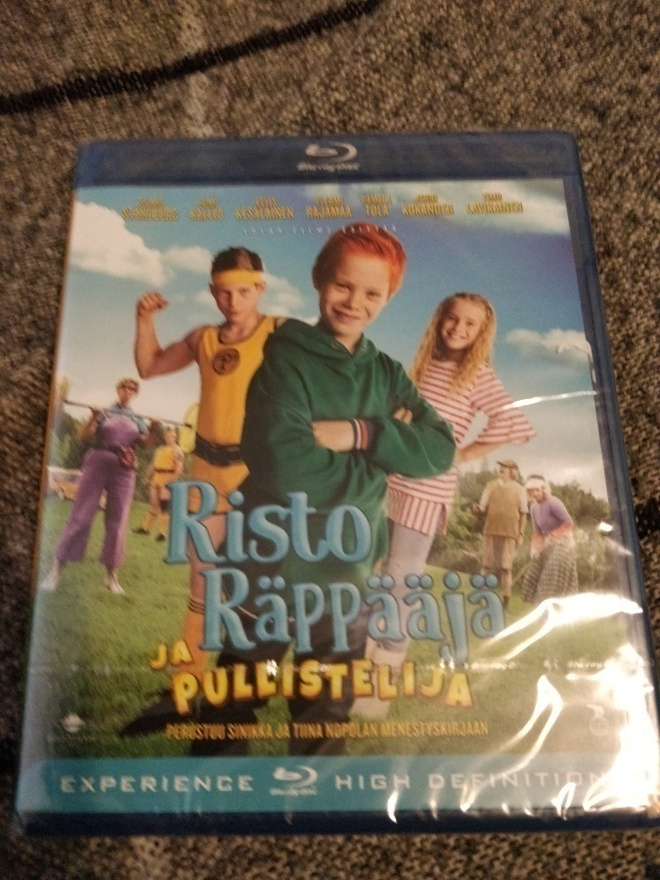 Risto Räppääjä ja Pullistelija (Silmu Ståhlberg) Blu-ray