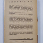Thornton Wilder : Androksen nainen - pikkukuva 2