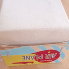 VANHA Rasia Peltilelulle Friction Airplane Lentokone - pikkukuva 3