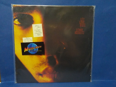 LENNY KRAVITZ - LET LOVE RULE EX/EX- EU -91 REISSUE LP