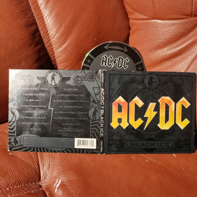 AC/DC-black ice CD.