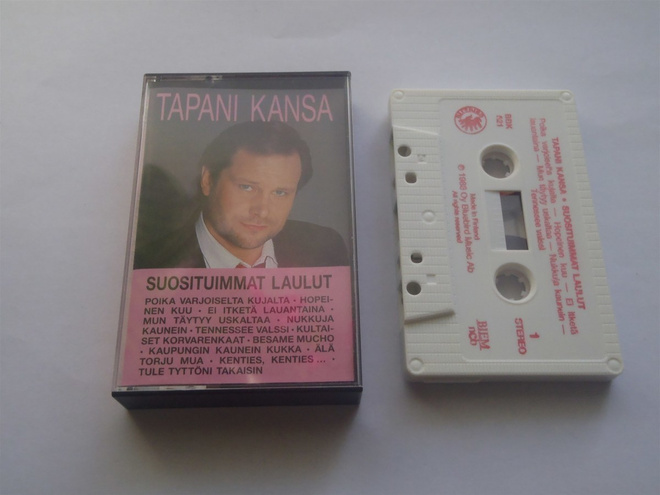 TAPANI KANSA - SUOSITUIMMAT LAULUT c-kasetti