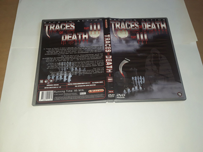 Traces of Death Part III - Back in Action - DU Region 2 DVD