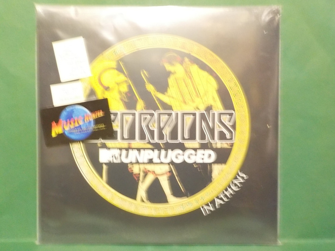 SCORPIONS - UNPLUGGED LIVE IN ATHENS UUSI "SS" 3LP