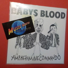 BABYS BLOOD - AMPHETAMINE COMMANDO UUSI 7'' EP - pikkukuva 1