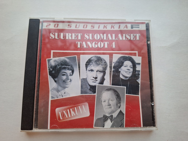 20 SUOSIKKIA  - SUURET SUOMALAISET TANGOT 4  . cd