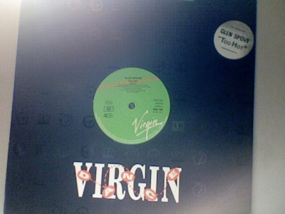 GLEN SPOVE  ::  TOO HOT  ::  VINYYLI  MAXI 12"  1987