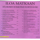 cd, Iloa matkaan / Myllykosken srk:n nuorten kuoro & Aikalis - pikkukuva 2