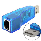 USB 2.0 LAN Ethernet RJ45 Adapteri PC 10/100Mbps (UUSI) - pikkukuva 2