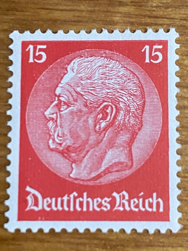 SAKSA REICH 1932 PRESIDENTTI HINDENBURG**