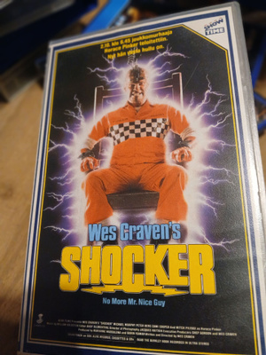 Wes craven shocker vhs