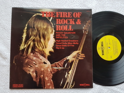 Rocky Salvation & The Satelites-The Fire Of Rock & Roll LP
