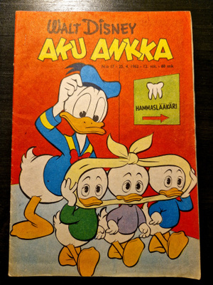 Aku Ankka 17/1962