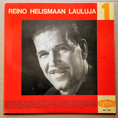 REINO HELISMAA ym: Reino Helismaan Lauluja 1 – Rytmi LP 1965