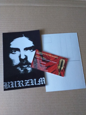 BURZUM postikortti 9cm x 13cm (#5)