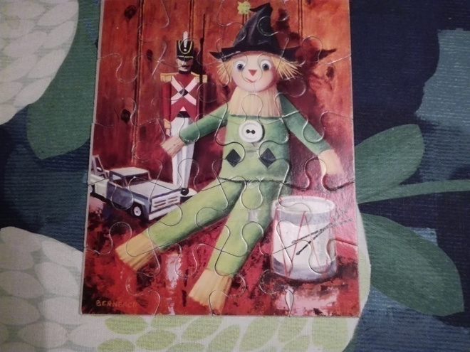 Palapeli / puzzle RETRO 20 palaa Leluja vintage