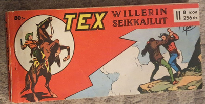 Tex Willerin seikkailut II 1953 kustantajan vuosikertasidos
