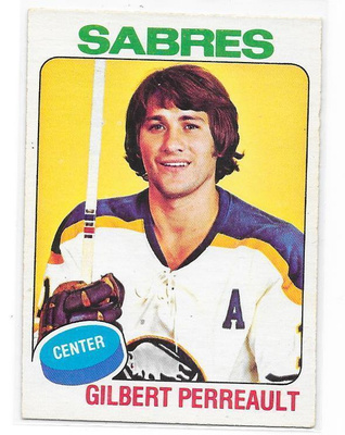 1975-76 OPC #10 Gilbert Perreault Buffalo Sabres