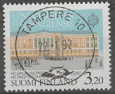 1990 Hgin Yliopito 3,20 mk loisto TAMPERE -92