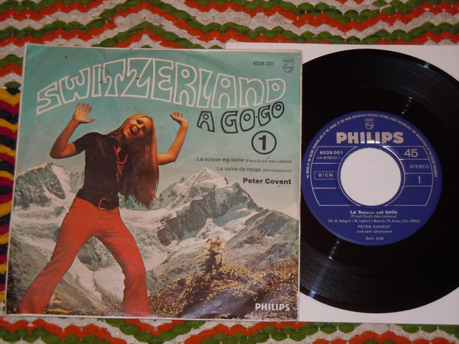 7" PETER COVENT - Switzerland A Go Go - single  EX-