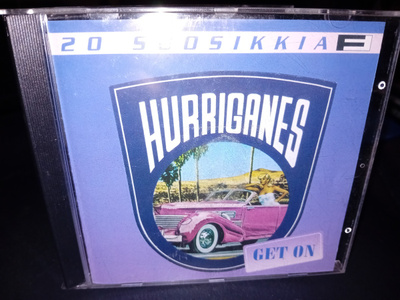 CD Hurriganes : Get on ( 20 SUOSIKKIA ) SIS POSTIKULU