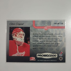 1997-98 Leaf - Pipe Dreams Promos #14 Chris Osgood PROMO - pikkukuva 2
