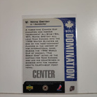 1997-98 Collector's Choice WorldDomination #W1 Wayne Gretzky - pikkukuva 2